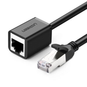 Мрежов кабел Ugreen Ethernet RJ45 Cat 6 FTP 1000Mbps 2м (NW112 11281) - черен