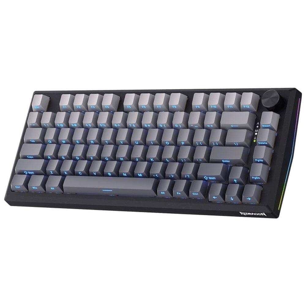Bluetooth и безжична механична геймърска клавиатура Redragon Penumbra Pro K687GG-RGB-PRO с RGB осветление - черна - Image 4