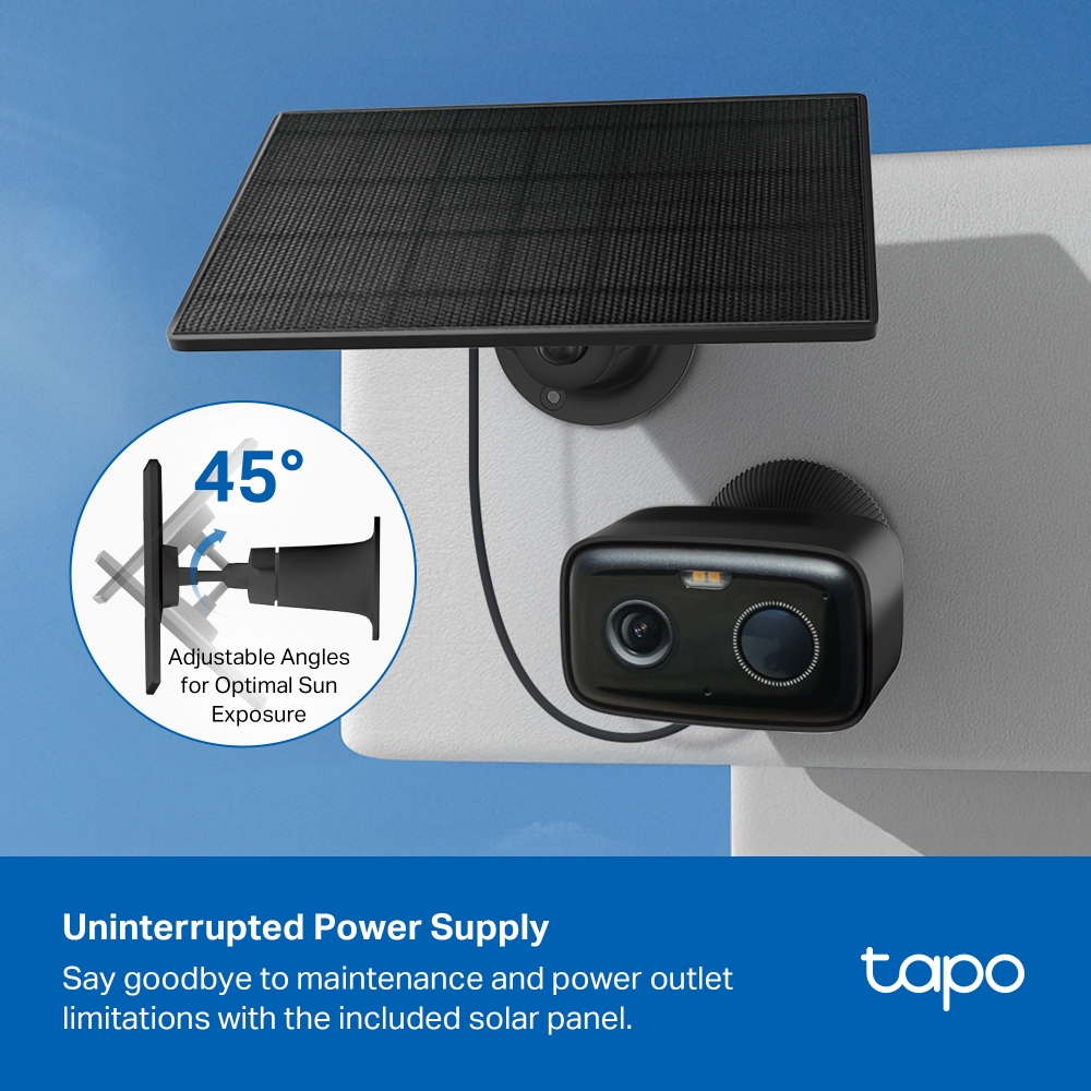 Комплект за охранителна камера със слънчева енергия TP-Link Tapo C401 KIT - Image 4