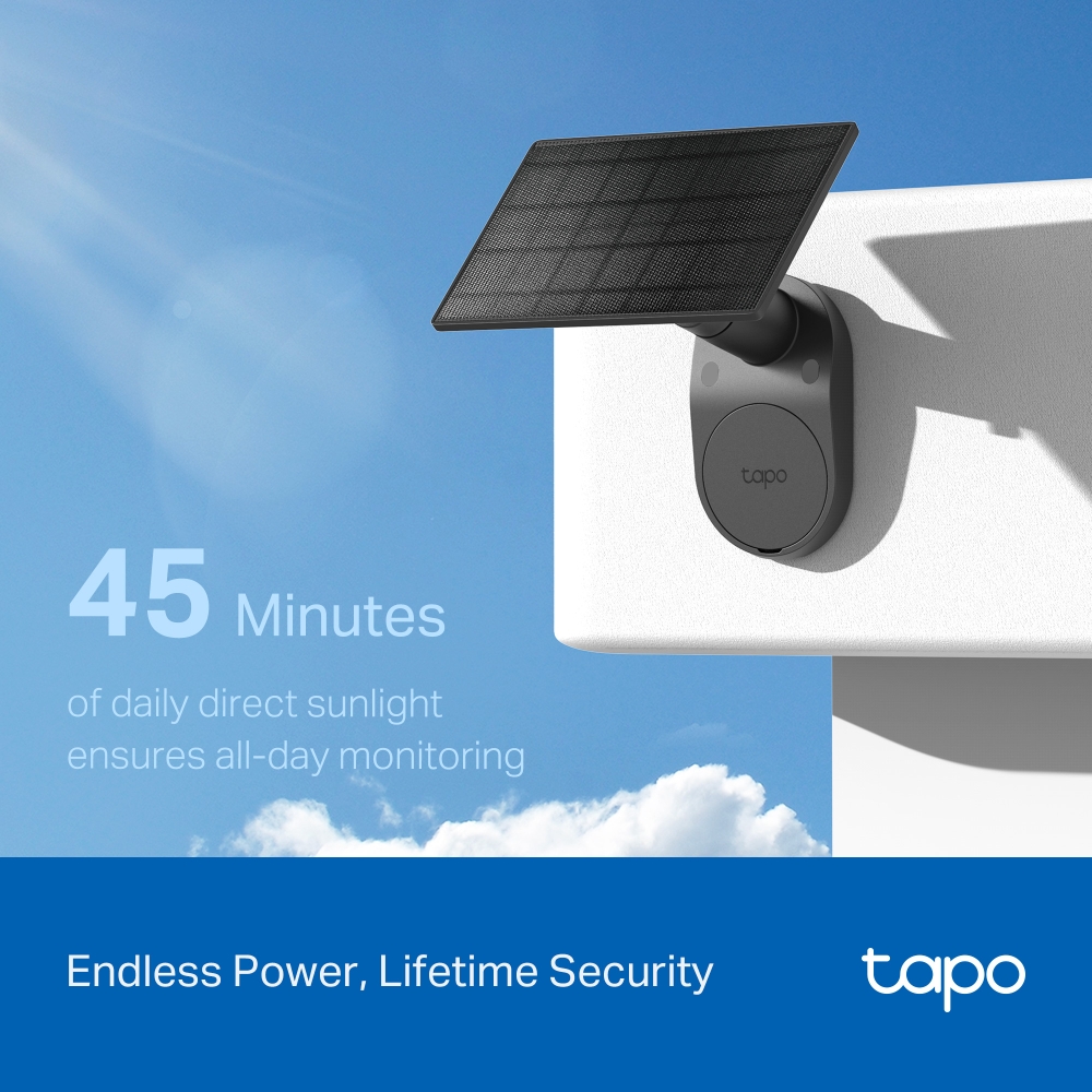 Комплект за охранителна камера със слънчева енергия TP-Link Tapo C411 KIT - Image 4