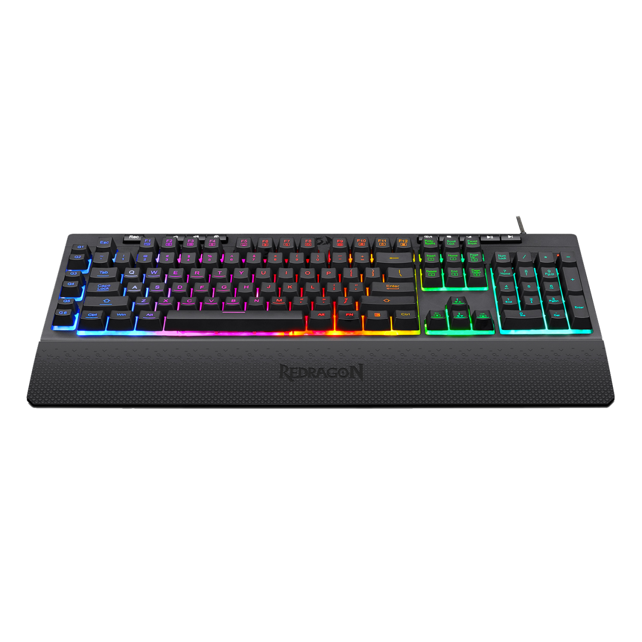 Клавиатура Redragon Shiva K512RGB-BK геймърска RGB - Image 2