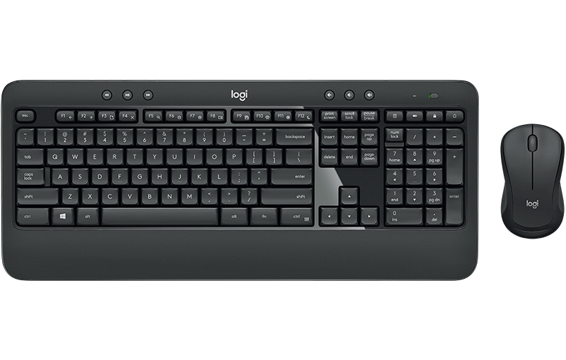 Безжични клавиатура+мишка Logitech MK540 ADVANCED Combo 920-008685 с БДС