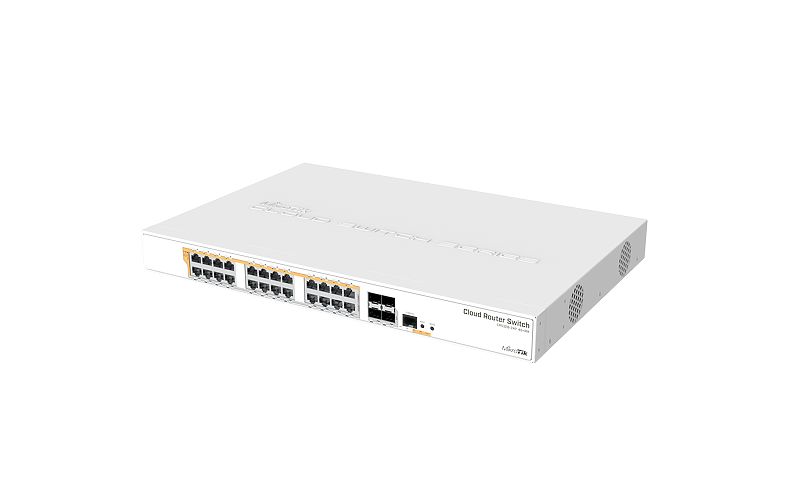 24 портов гигабит Ethernet комутатор MikroTik CRS328-24P-4S+RM - Image 5