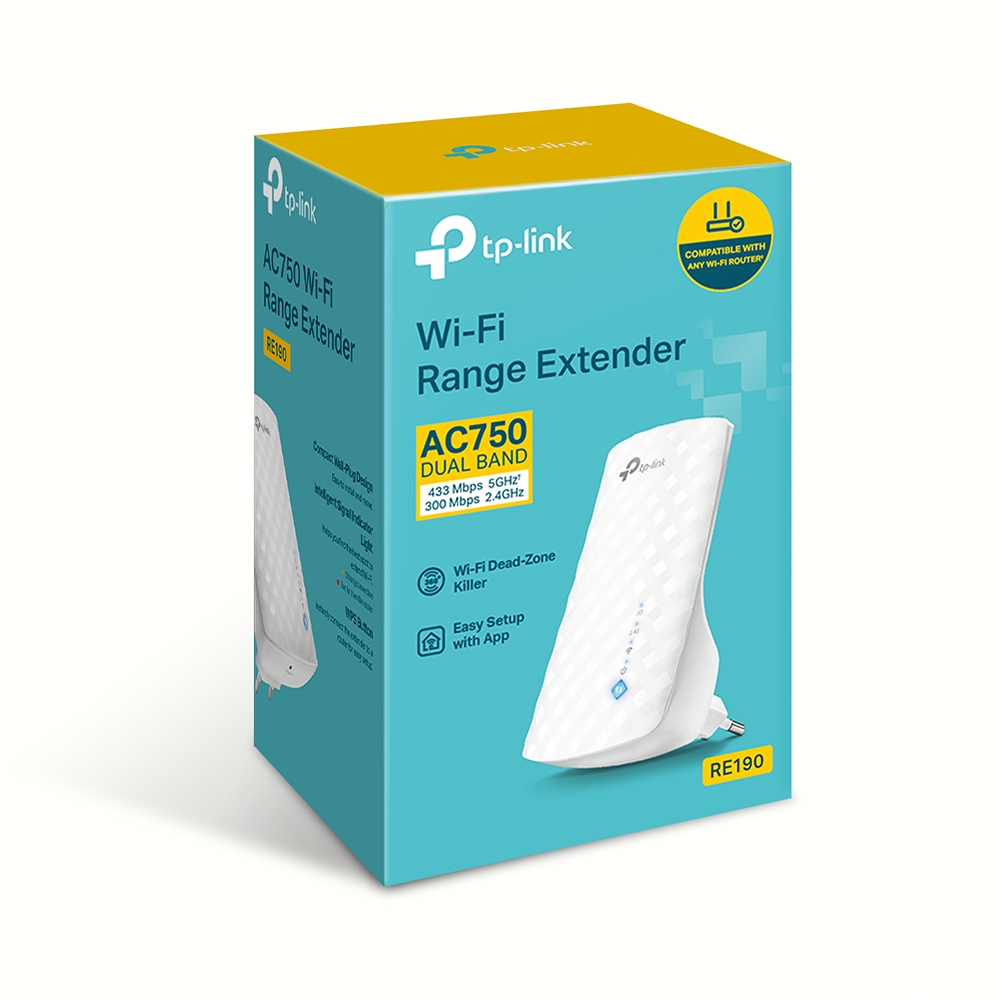 Удължител на обхват TP-Link RE190 AC750 - Image 5