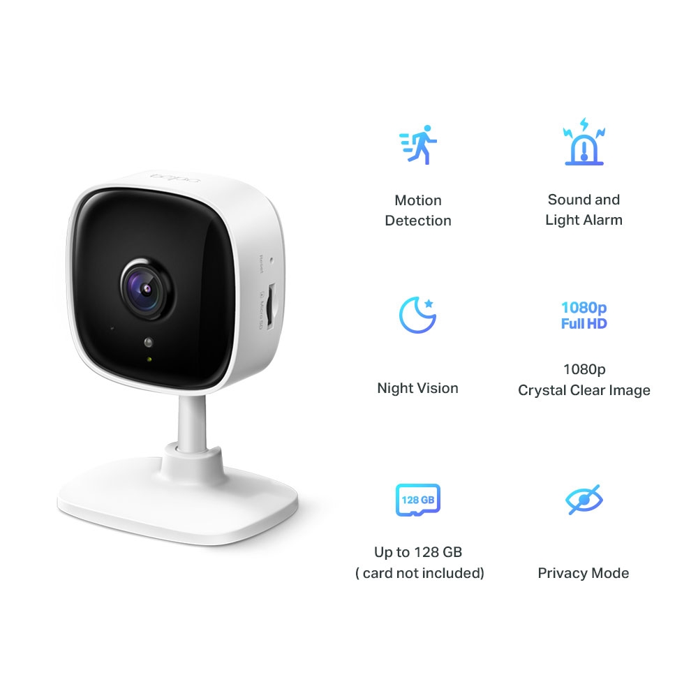 Домашна Wi-fi камера TP-Link Tapo C100 - Image 4