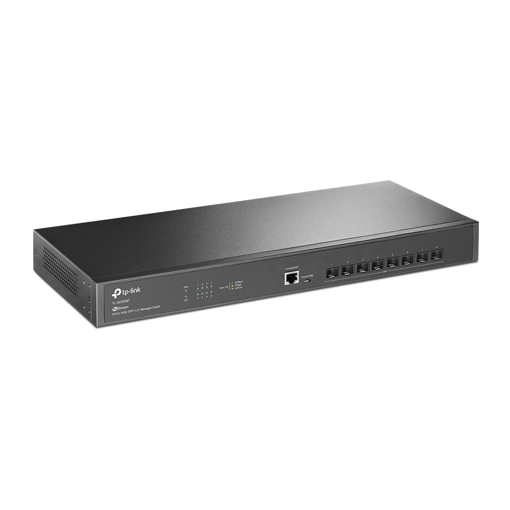 8-портов 10G SFP+ L2 управляем комутатор TP-Link JetStream TL-SX3008F - Image 4