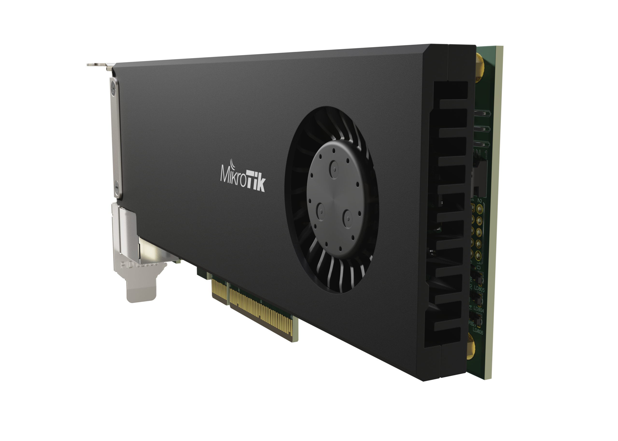 Рутер MikroTik CCR2004-1G-2XS-PCIe smart PCIe network interface High bracket - Image 2