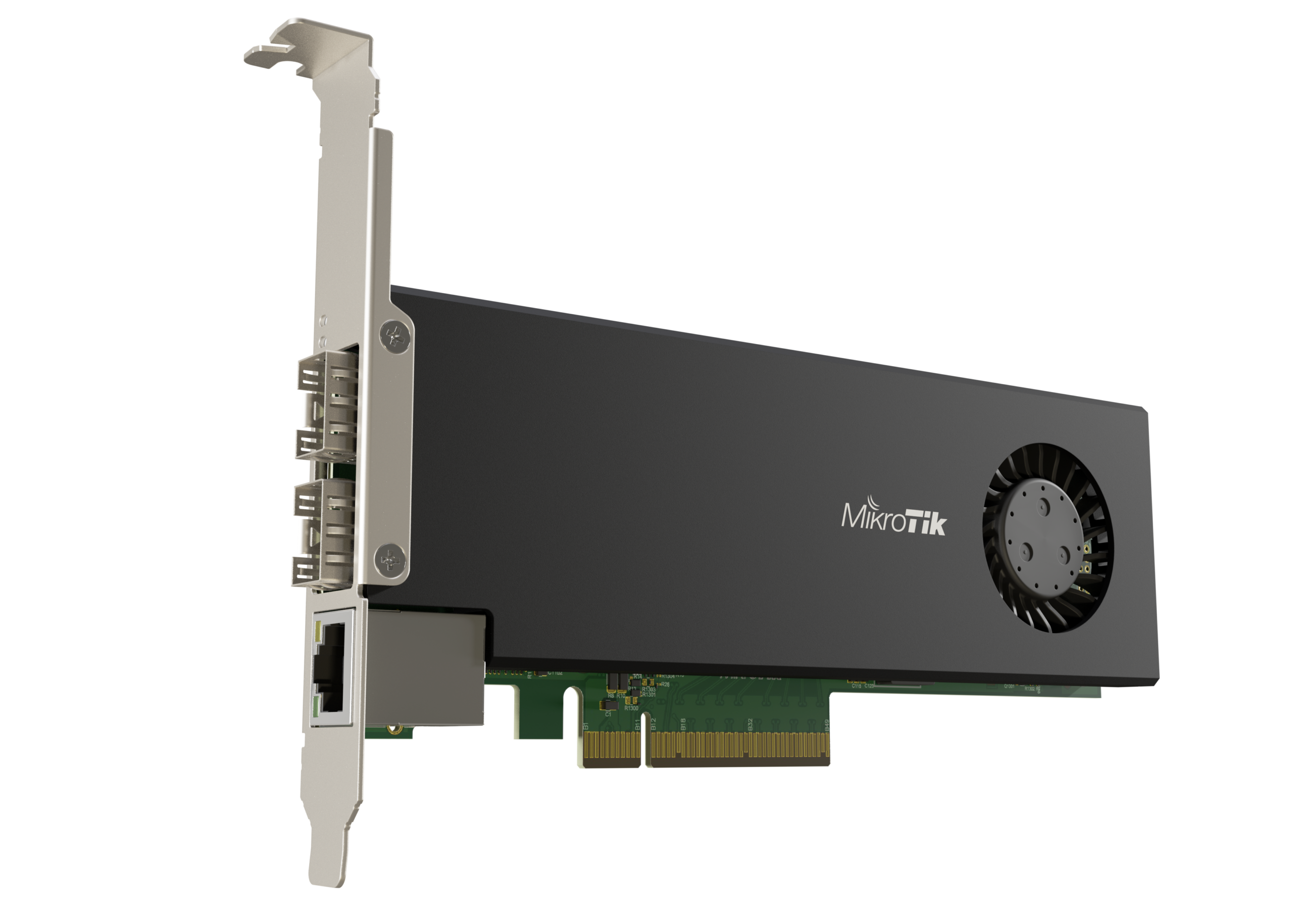 Рутер MikroTik CCR2004-1G-2XS-PCIe smart PCIe network interface High bracket - Image 4