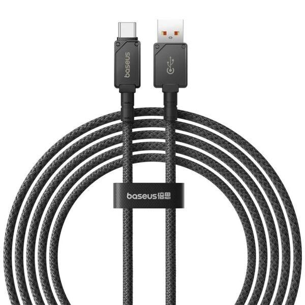 Кабел Baseus Unbreakable Series USB към Type-C 100W 2м P10355801111-01 - черен
