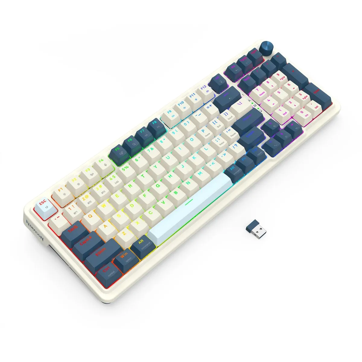RGB гейминг клавиатура Redragon EISA K686WB-RGB-PRO Red Switch - Image 5