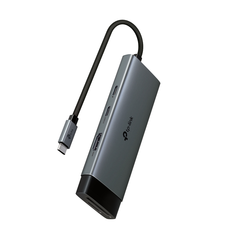 USB хъб TP-Link Type-C 7 в 1 UH7020C
