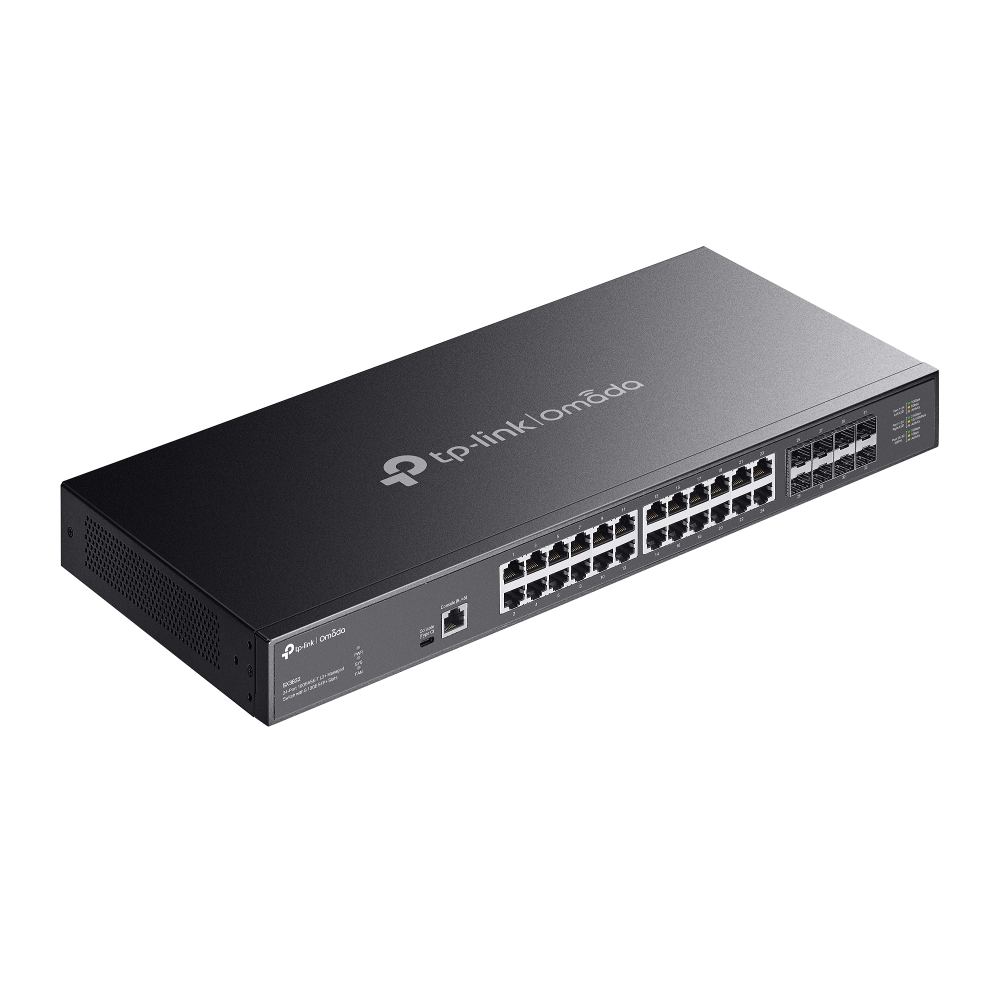 24-портов 10GBASE-T L2+ управляем комутатор с 8 10GE SFP+ слота TP-Link Omada SX3832 - Image 4