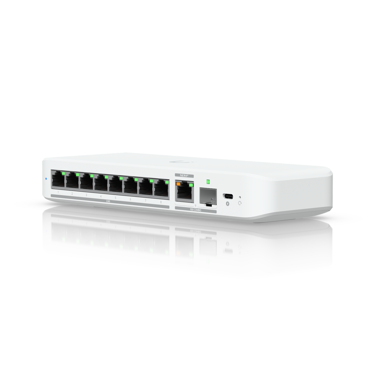 8-портов Gigabit комутатор Ubiquiti UniFi Switch Flex 8 2.5G USW-FLEX-2.5G-8 - Image 2