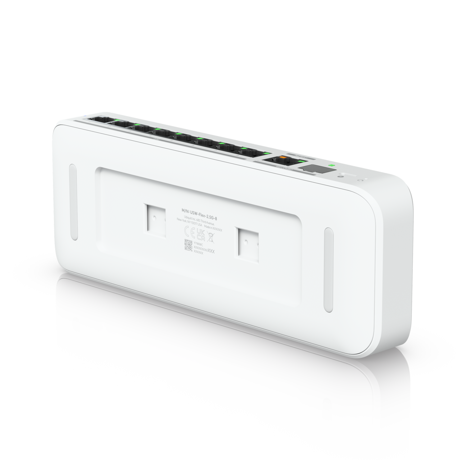 8-портов Gigabit комутатор Ubiquiti UniFi Switch Flex 8 2.5G USW-FLEX-2.5G-8 - Image 3