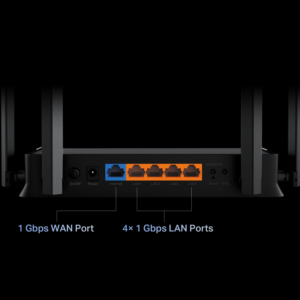 2-лентов Wi-Fi 7 рутер BE3600 TP Link Archer BE220 - Image 5