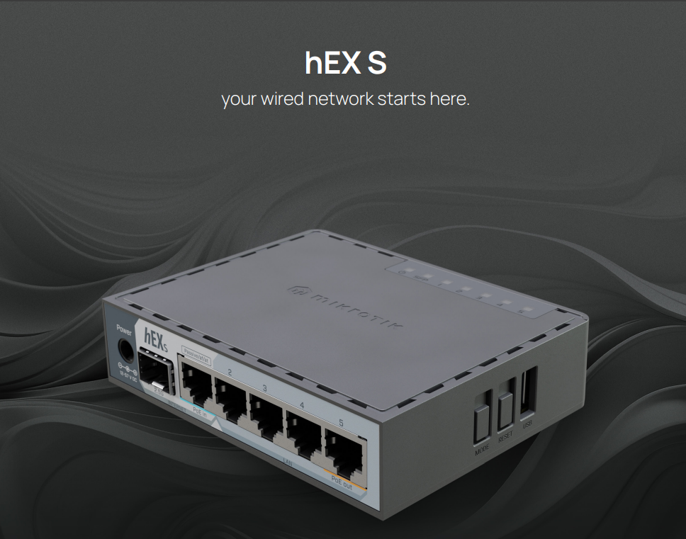 Рутер MikroTik hEX S (2025) E60iUGS - Image 3