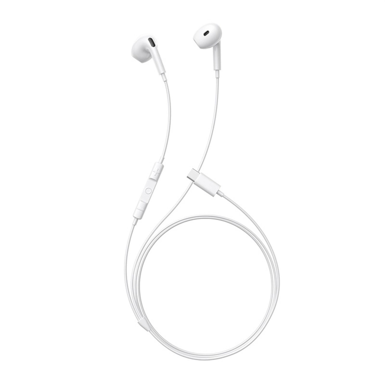 Слушалки Baseus Encok CZ19 USB-C с кабел A00182201213-00 - бели - Image 2