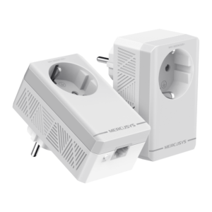 Стартов комплект Passthrough Powerline адаптери Mercusys MP300P KIT AV600