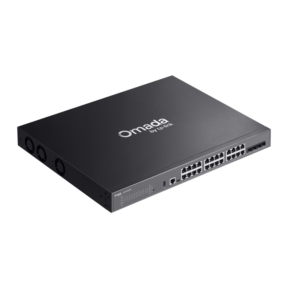 24-портов Gigabit Stackable Lite L3 управляем PoE++ комутатор с 4× 10G слота TP-Link Omada SG5428XMPP - Image 4