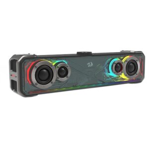 Bluetooth Redragon Surge GS817 саундбар с RGB подсветка - черен