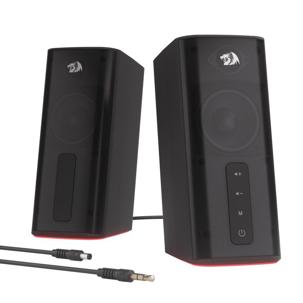Bluetooth високоговорители Redragon Connie GS814 RGB осветление - черни - Image 2
