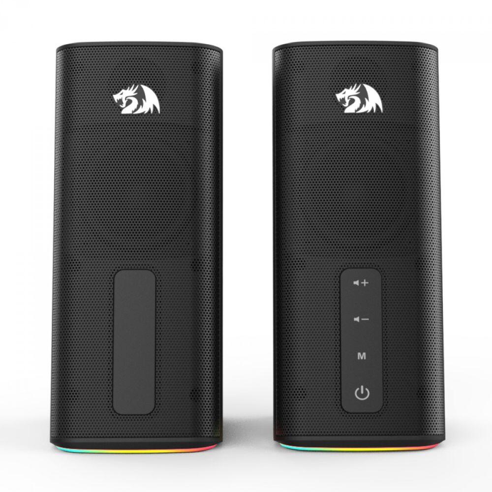 Bluetooth високоговорители Redragon Connie GS814 RGB осветление - черни - Image 3
