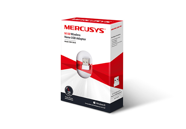 Безжичен USB Nano адаптер Mercusys MW150US - Image 3