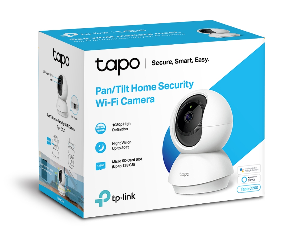 Wi-Fi Pan/Tilt камера за наблюдение TP-Link Tapo C200 - Image 4