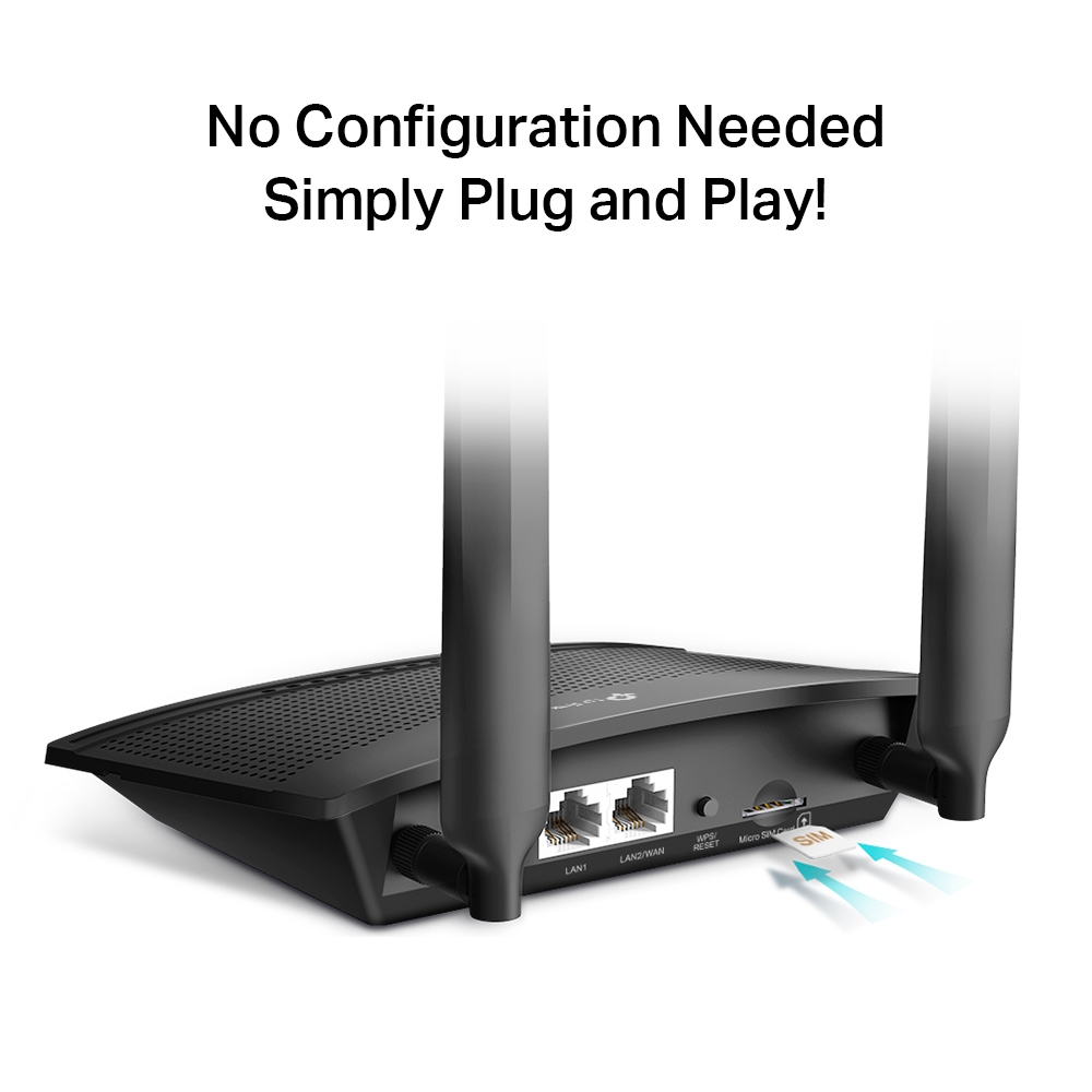 4G LTE Wi-Fi рутер TP-Link TL-MR100 N300 - Image 5