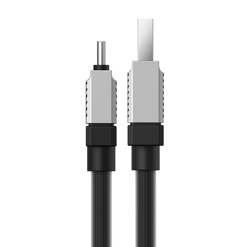 Кабел Baseus CoolPlay USB към USB-C 100W 1м CAKW000601 - черен - Image 5