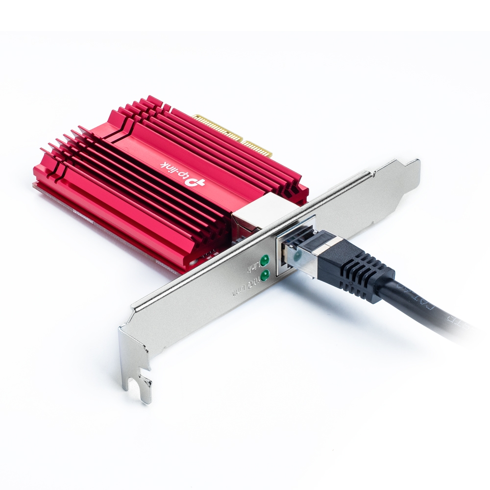 10Gbps PCI-e мрежова карта TP-Link TX401 с нископрофилна планка - Image 5