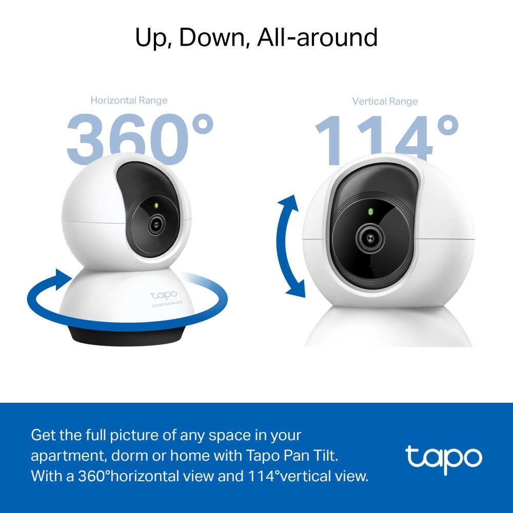 Wi-Fi Pan/Tilt камера за наблюдение TP-Link Tapo C220 - Image 4