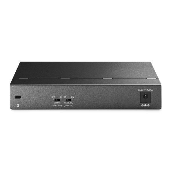 Комутатор TP-Link TL-SG1006PP 6-портов гигабитов настолен с 3-порта PoE+ и 1-порта PoE++ - Image 2