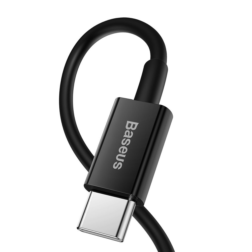 Кабел Baseus Superior USB Type C към Lightning 20W 1м CATLYS-A01 - черен - Image 3