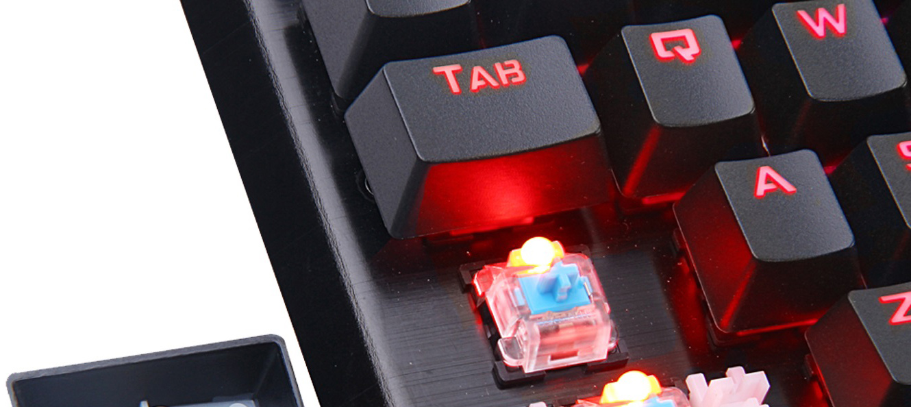 Клавиатура Redragon Indrah механична геймърска RGB K555-BK Blue Switches - Image 5