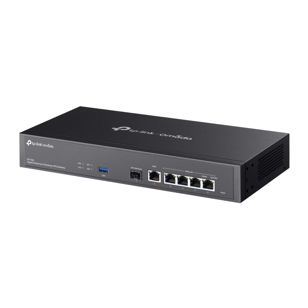 Omada гигабитен VPN рутер TP-Link ER7406 Rackmount/Desktop - Image 3