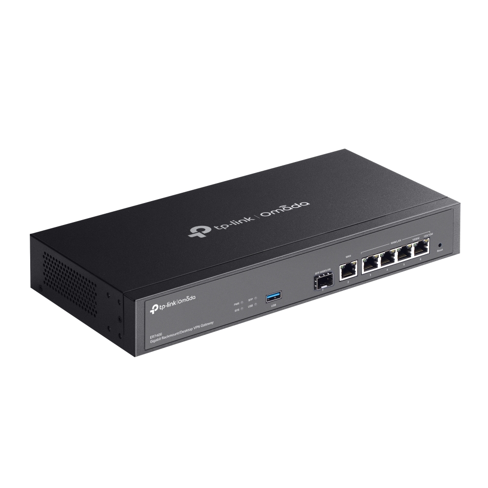 Omada гигабитен VPN рутер TP-Link ER7406 Rackmount/Desktop - Image 4