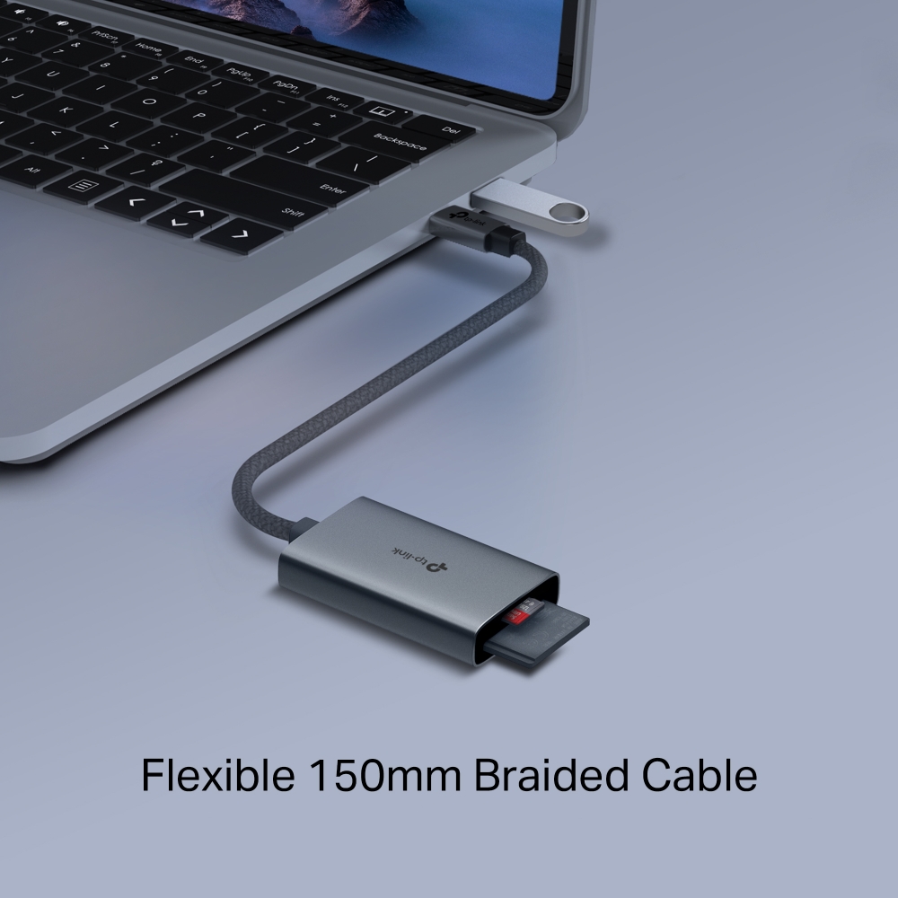 Четец на карти USB 3.0 Type-C към SD и microSD 4.0 TP-Link UA440C - Image 5