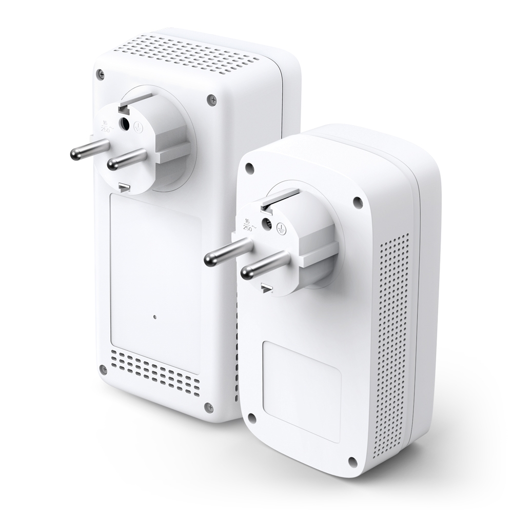 Гигабитов Powerline комплект с Wi-Fi ac и вграден електрически контакт TP-Link TL-WPA8631P KIT AV1300 - Image 2