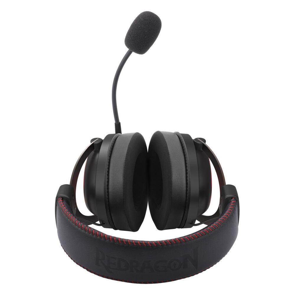Безжични геймърски слушалки Redragon Luna Pro H540-PRO с Bluetooth и кабел - черни - Image 4