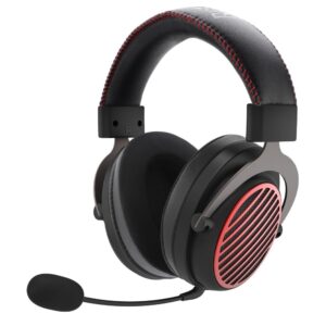 Безжични геймърски слушалки Redragon Luna Pro H540-PRO с Bluetooth и кабел - черни