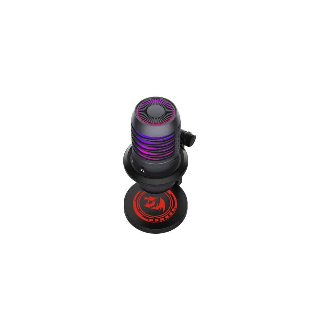Микрофон Redragon Nebula GM211 с черно RGB осветление и стойка - черен - Image 5