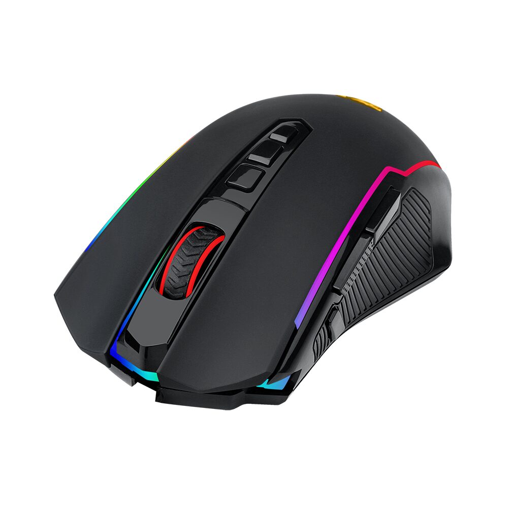 Геймърска мишка Redragon Nix M914-RGB с безжична и кабелна Bluetooth връзка с RGB осветление - черна - Image 2