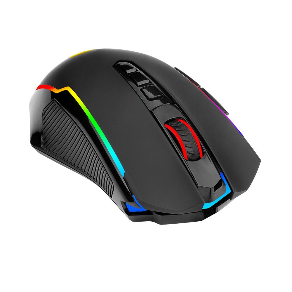 Геймърска мишка Redragon Nix M914-RGB с безжична и кабелна Bluetooth връзка с RGB осветление - черна - Image 3