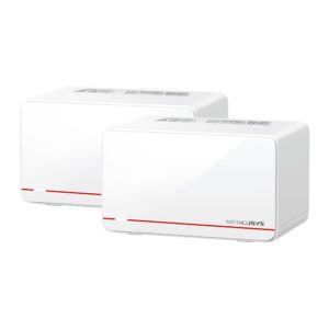 Безжична Wi-fi 7 Mesh система Mercusys Halo H37BE(2-pack) BE6500