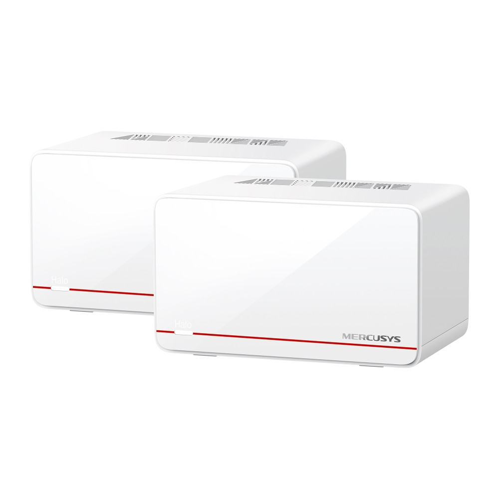Безжична Wi-fi 7 Mesh система Mercusys Halo H37BE(2-pack) BE6500