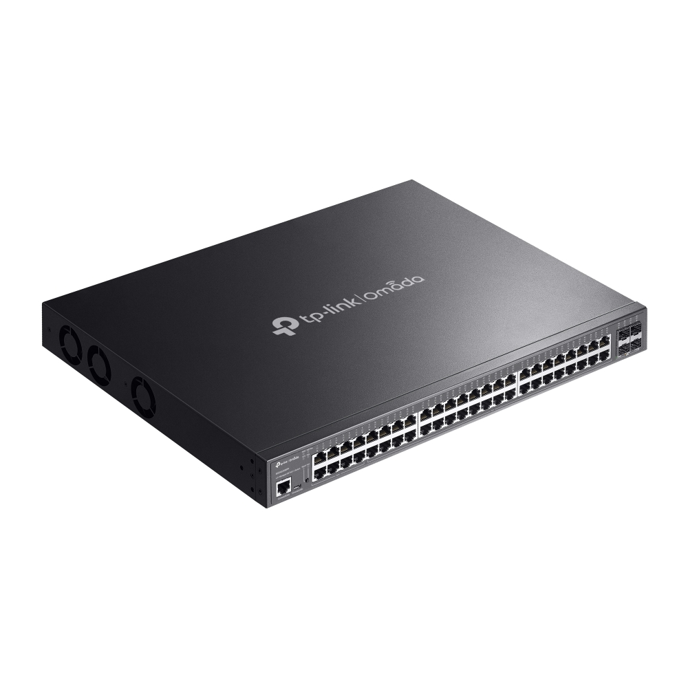 48-портов гигабитов и 4-портов 10GE SFP+ L2+ управляем комутатор с 40-портов PoE+ и 8-портов PoE++ TP-Link Omada SG3452XMPP - Image 4