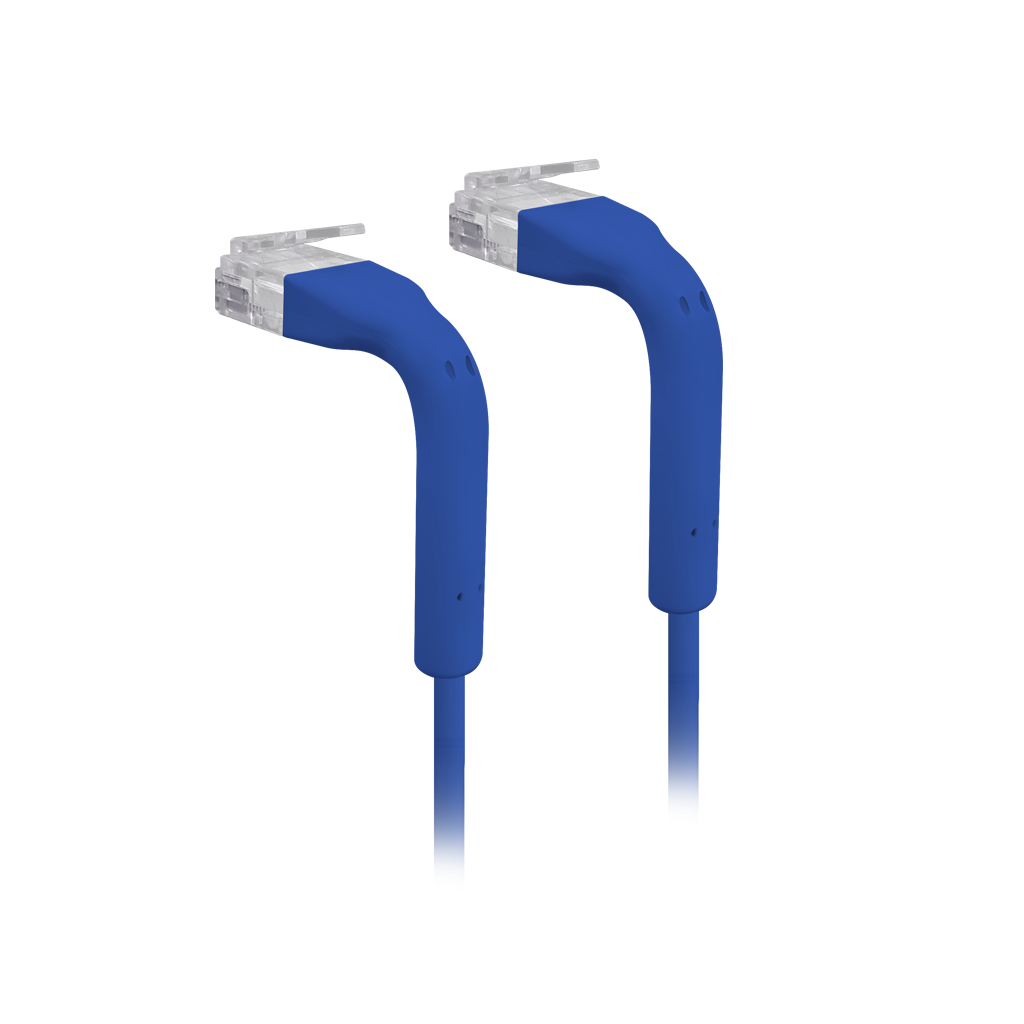 Кабел Ubiquiti UniFi Ethernet Patch Cable U-Cable-Patch-0.3M-RJ45-BL, 0,3м - син