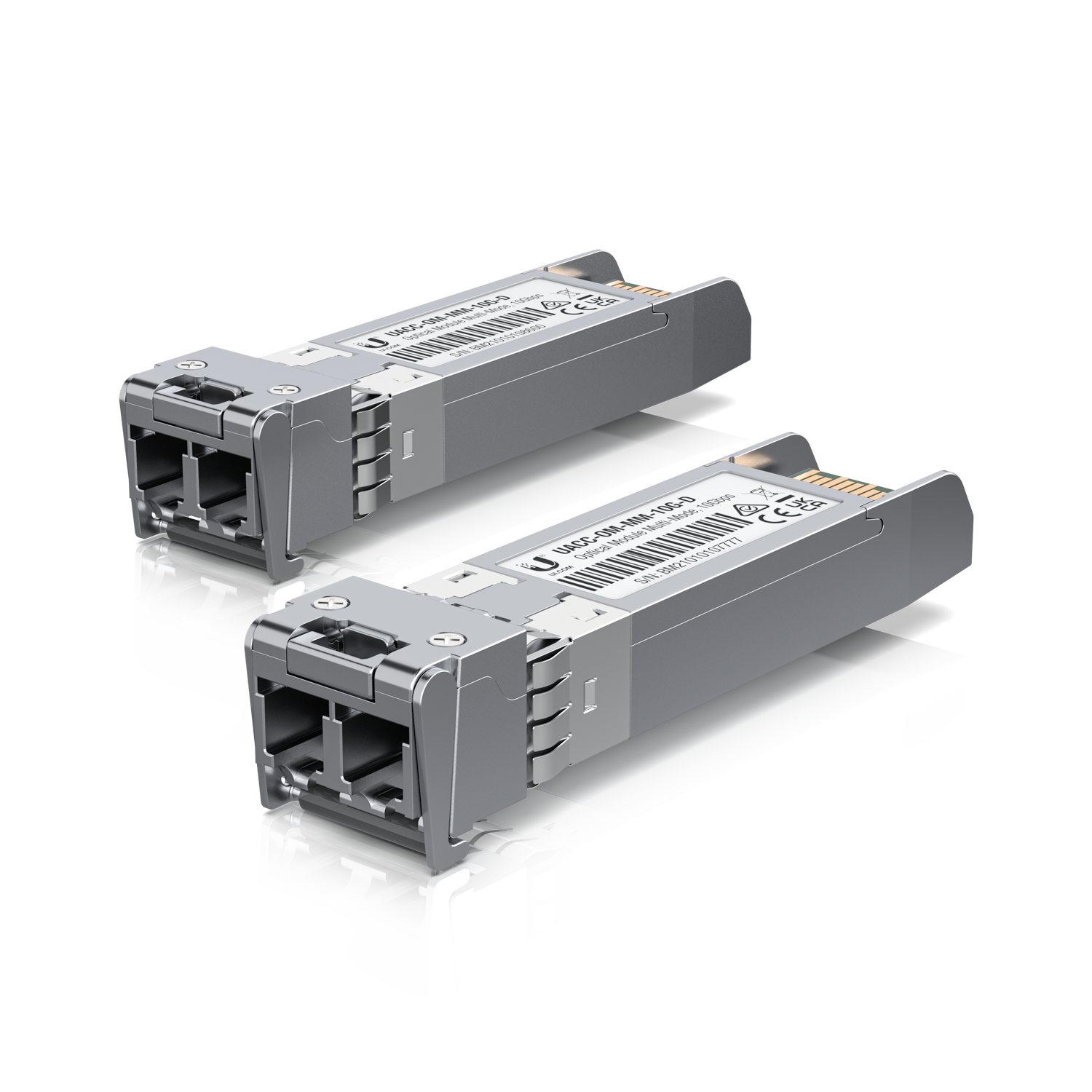 Оптичен модул Ubiquiti 10Gbps Multi-Mode UACC-OM-MM-10G-D-2, 2-броя