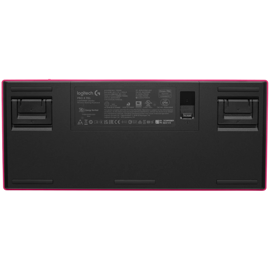LOGITECH G PRO X TKL LIGHTSPEED Mechanical Gaming Keyboard - MAGENTA - US INT'l - TACTILE - Image 4
